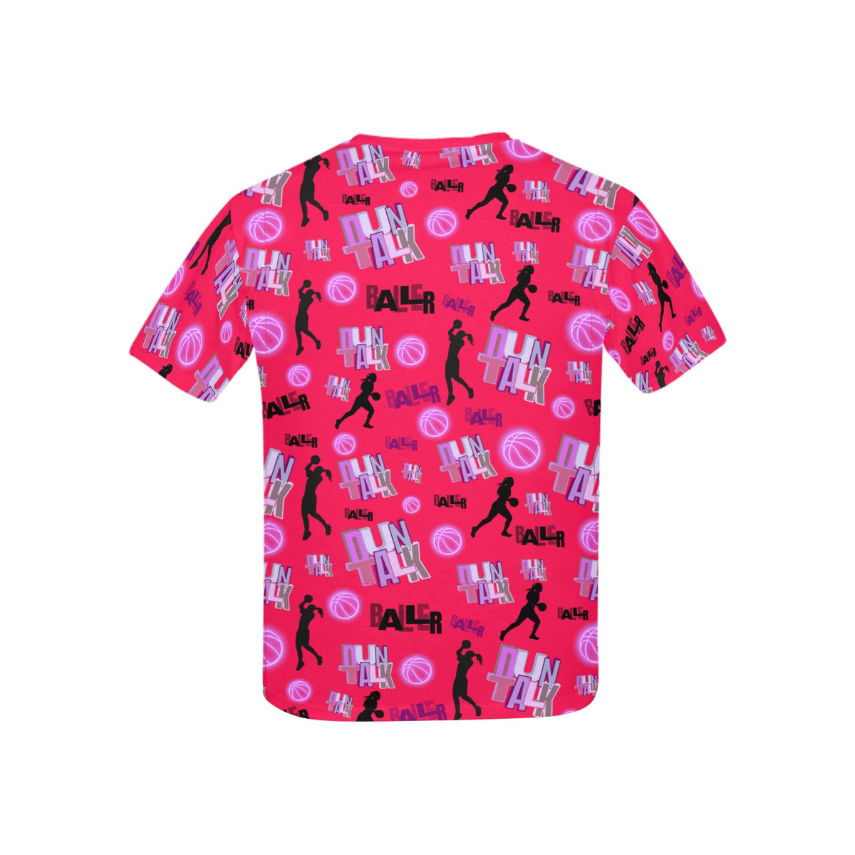 Duntalk "Da Gyal Dem" Youth Basketball T-Shirt - Pink e-joyer