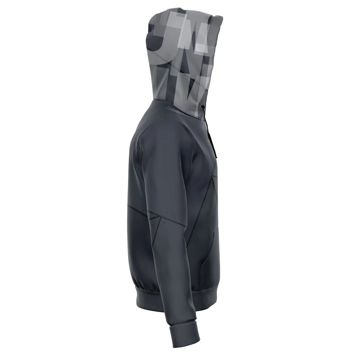 Duntalk "Ball IQ" Basketball Zip Up Hoodie Jacket Subliminator