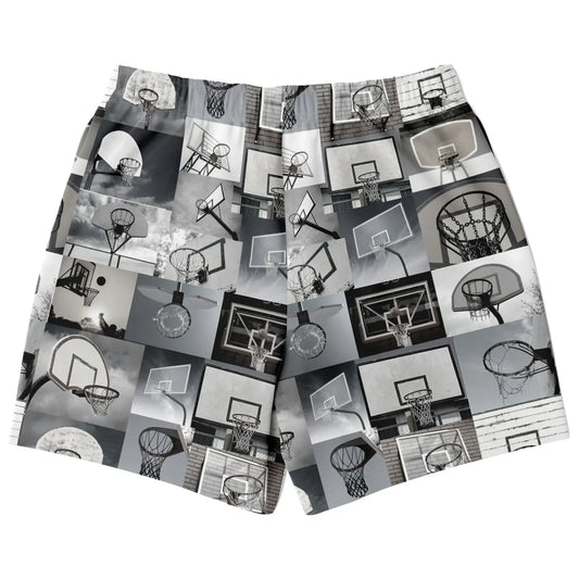 Duntalk "All Net" Basketball Mid-Length Athletic Shorts Subliminator