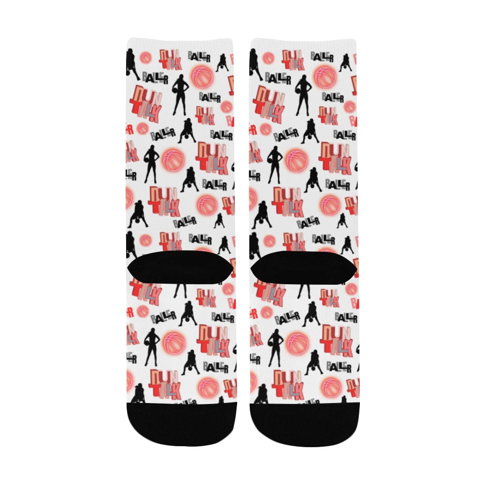 Duntalk "On One" Girl's Basketball Socks
