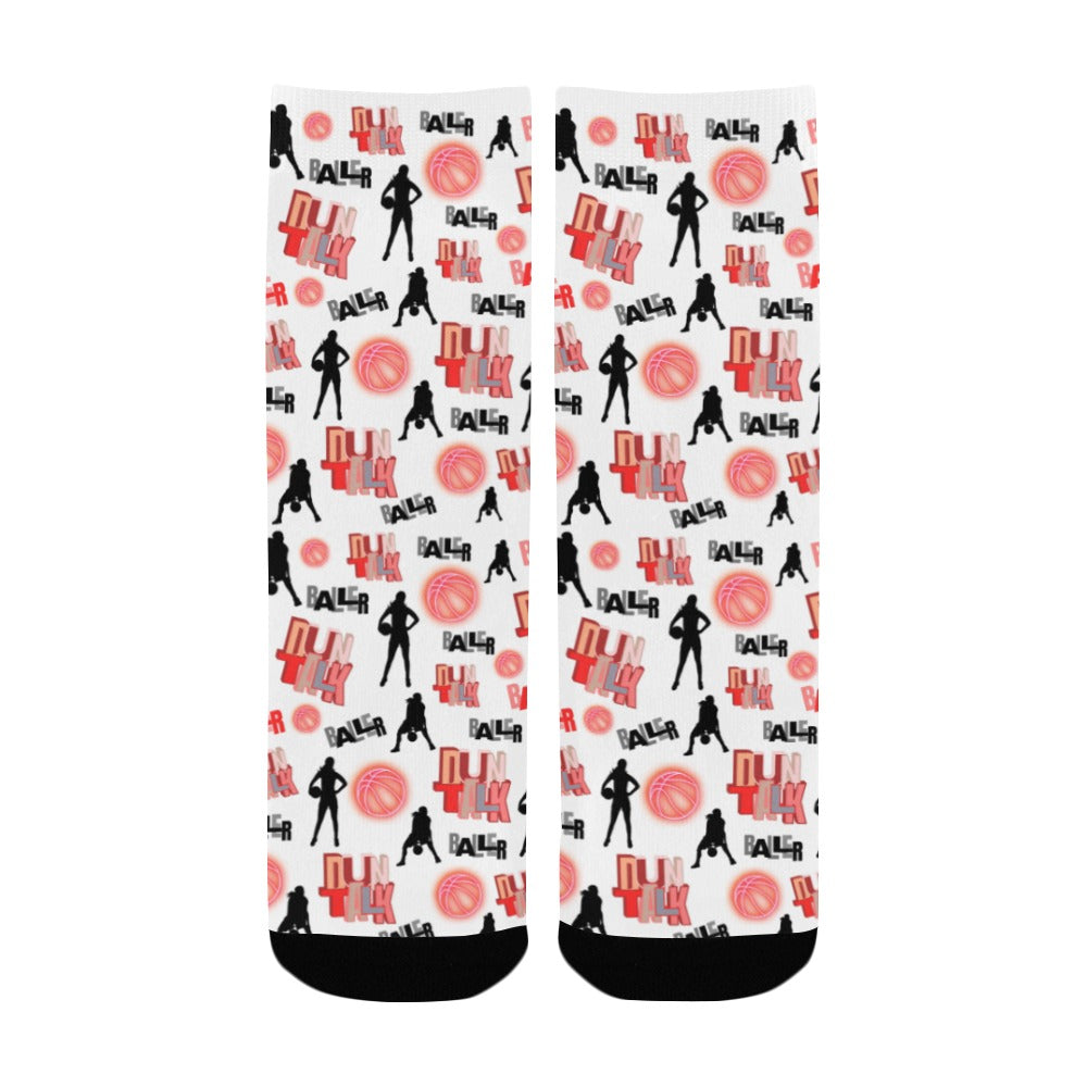 Duntalk "On One" Girl's Basketball Socks