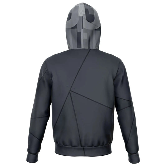 Duntalk "Ball IQ" Basketball Zip Up Hoodie Jacket Subliminator