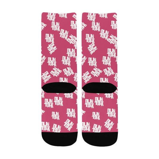 Duntalk "Signature" Kid's Basketball Socks - Pink e-joyer