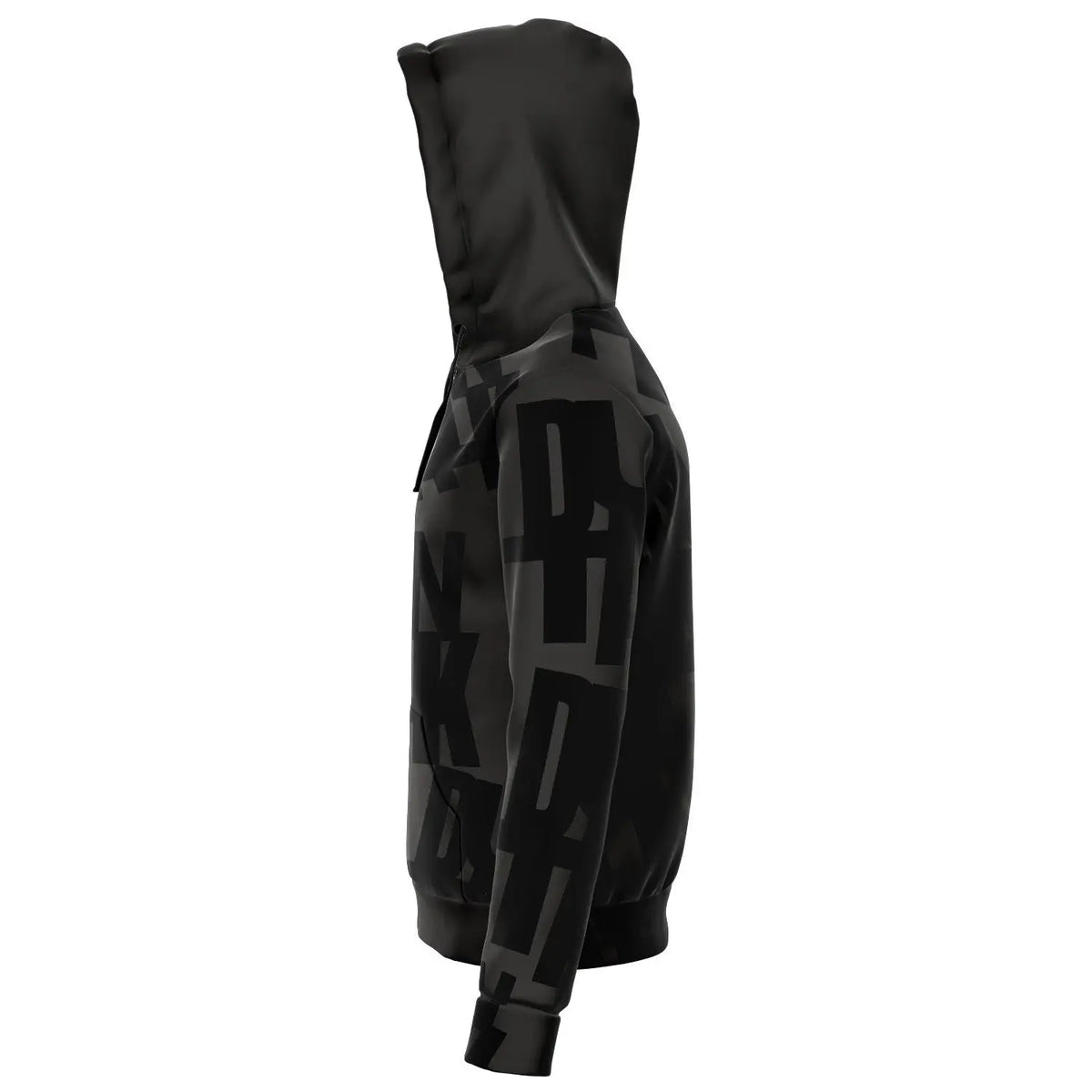 Duntalk "Phantom" Basketball Zip-Up Hoodie Jacket Subliminator