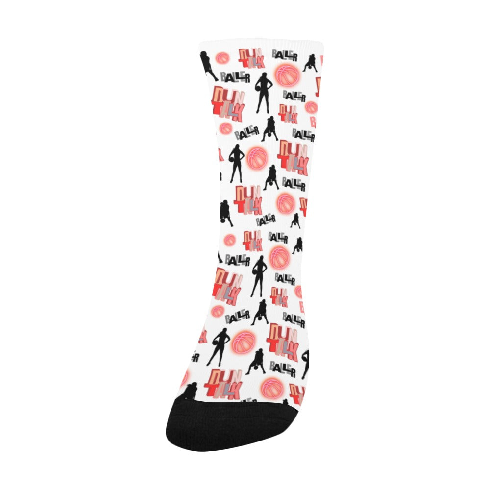 Duntalk "On One" Girl's Basketball Socks
