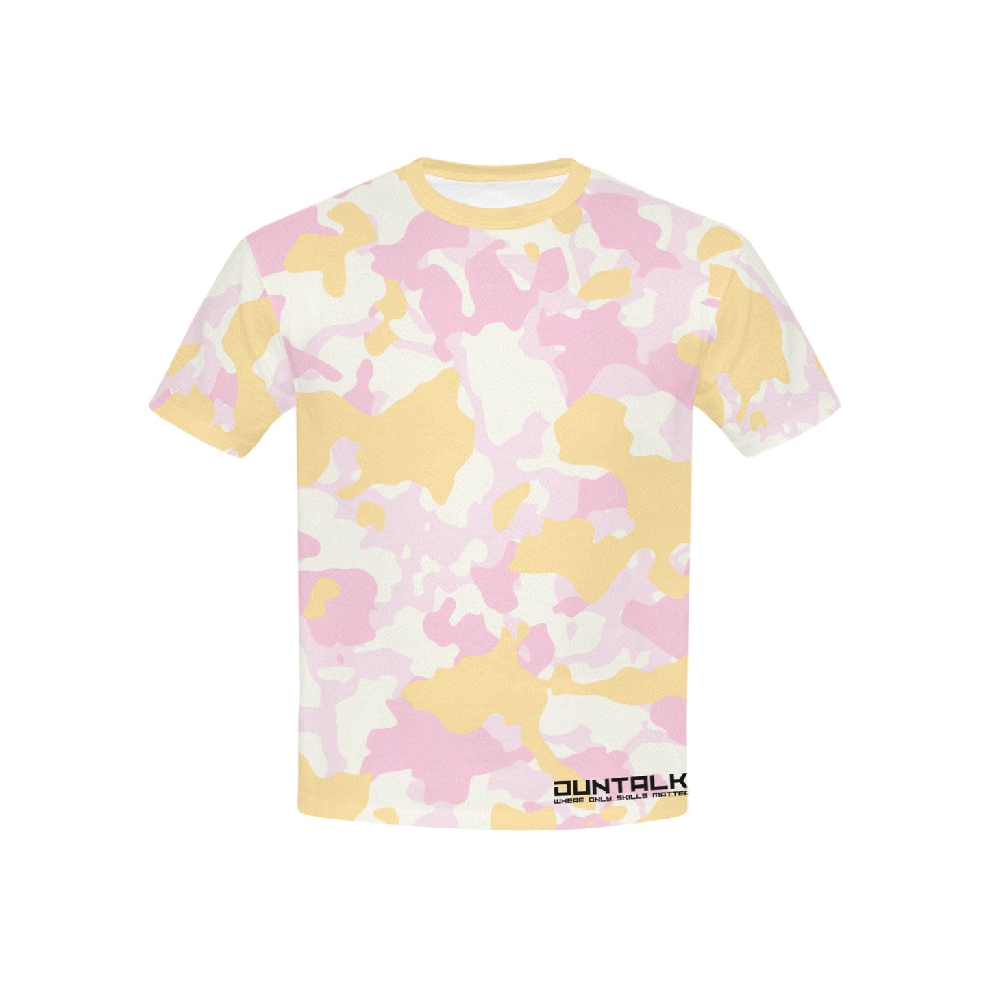 Duntalk "Bench Mob" Youth Basketball T-Shirt - Pink