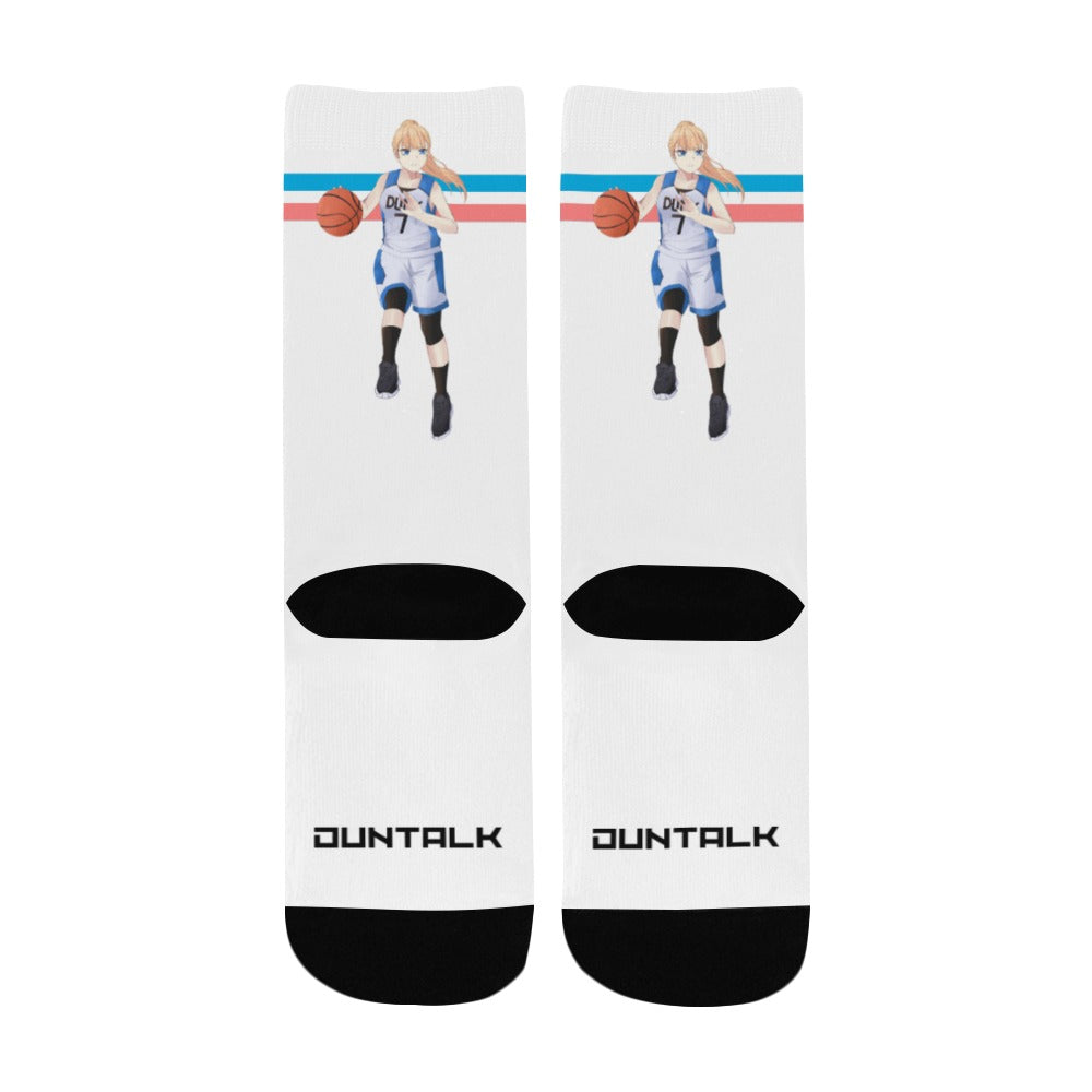 Duntalk "Squad" Kid's Basketball Socks - Dribble