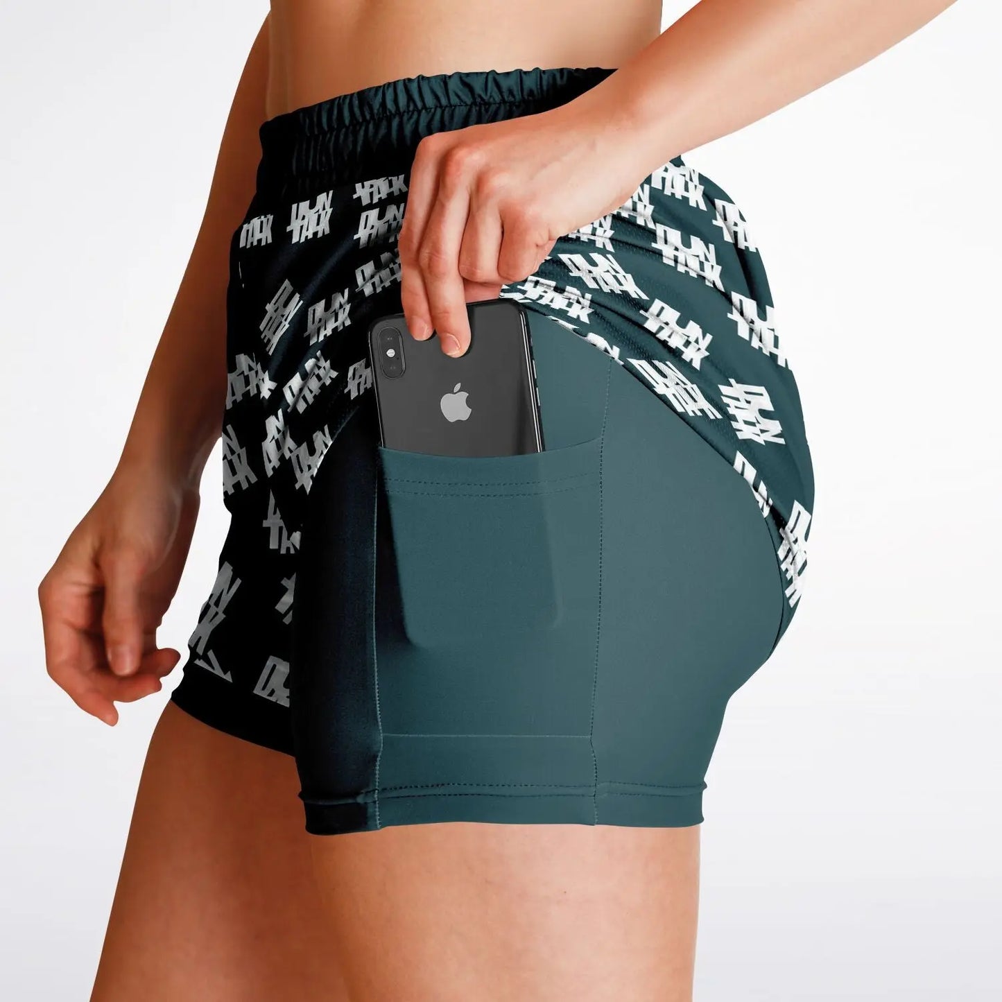 Duntalk "Ghost" 2 in 1 Basketball Shorts Subliminator