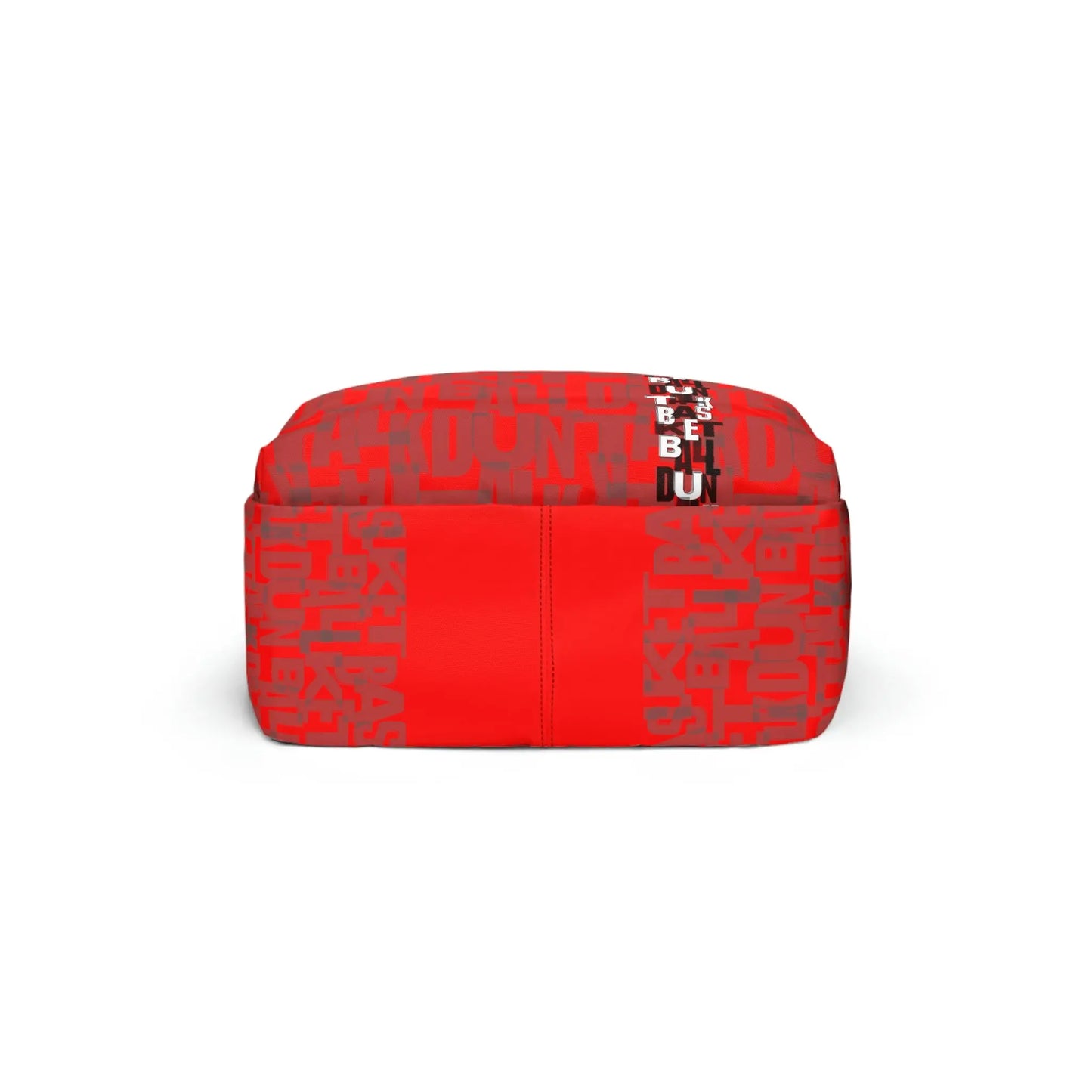 Duntalk "Court Vision" Basketball Backpack - Red Large Printify