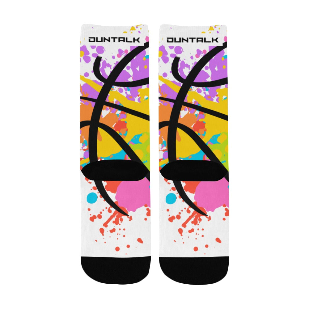 Duntalk "Rock" Kid's Basketball Socks - Multi