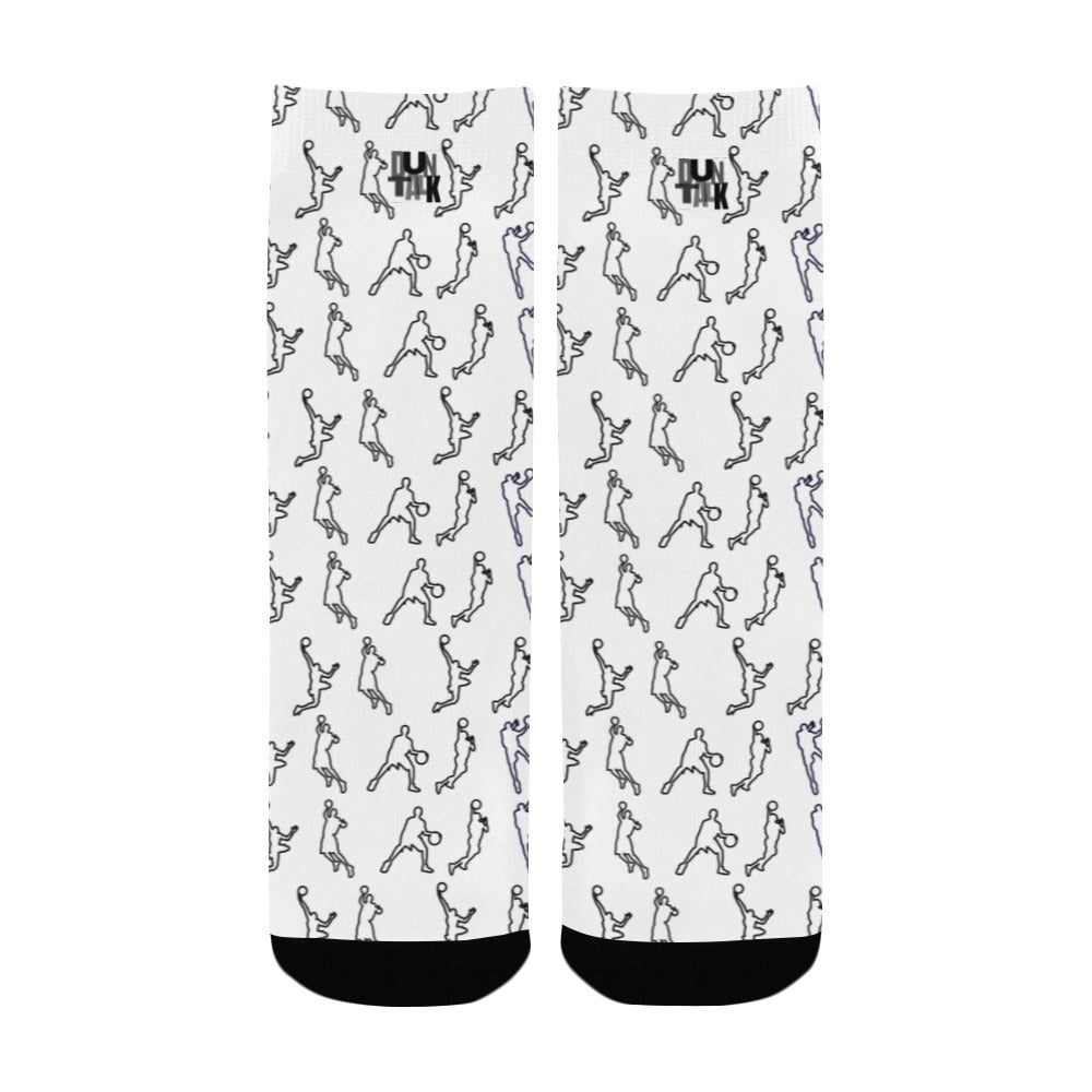 Duntalk "Leather" Kid's Basketball Socks