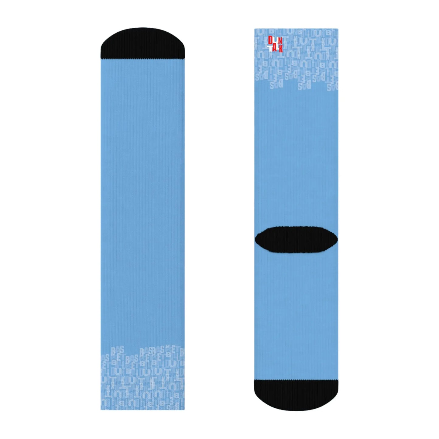 Duntalk "Court Vision" Basketball Socks - Blue