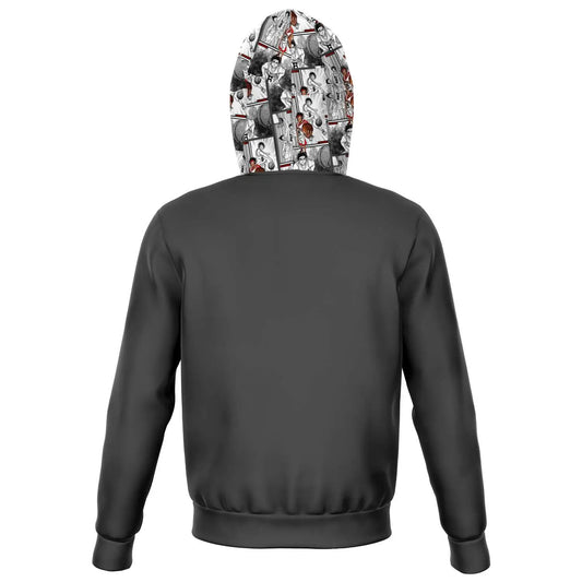 Duntalk "Anime" Basketball Hoodie Zip-Up Jacket Subliminator
