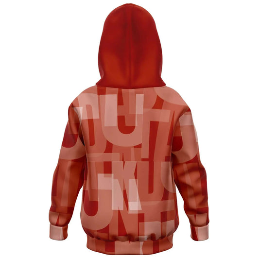 Duntalk "Ball IQ" Basketball Youth Hoodie - Wine Subliminator