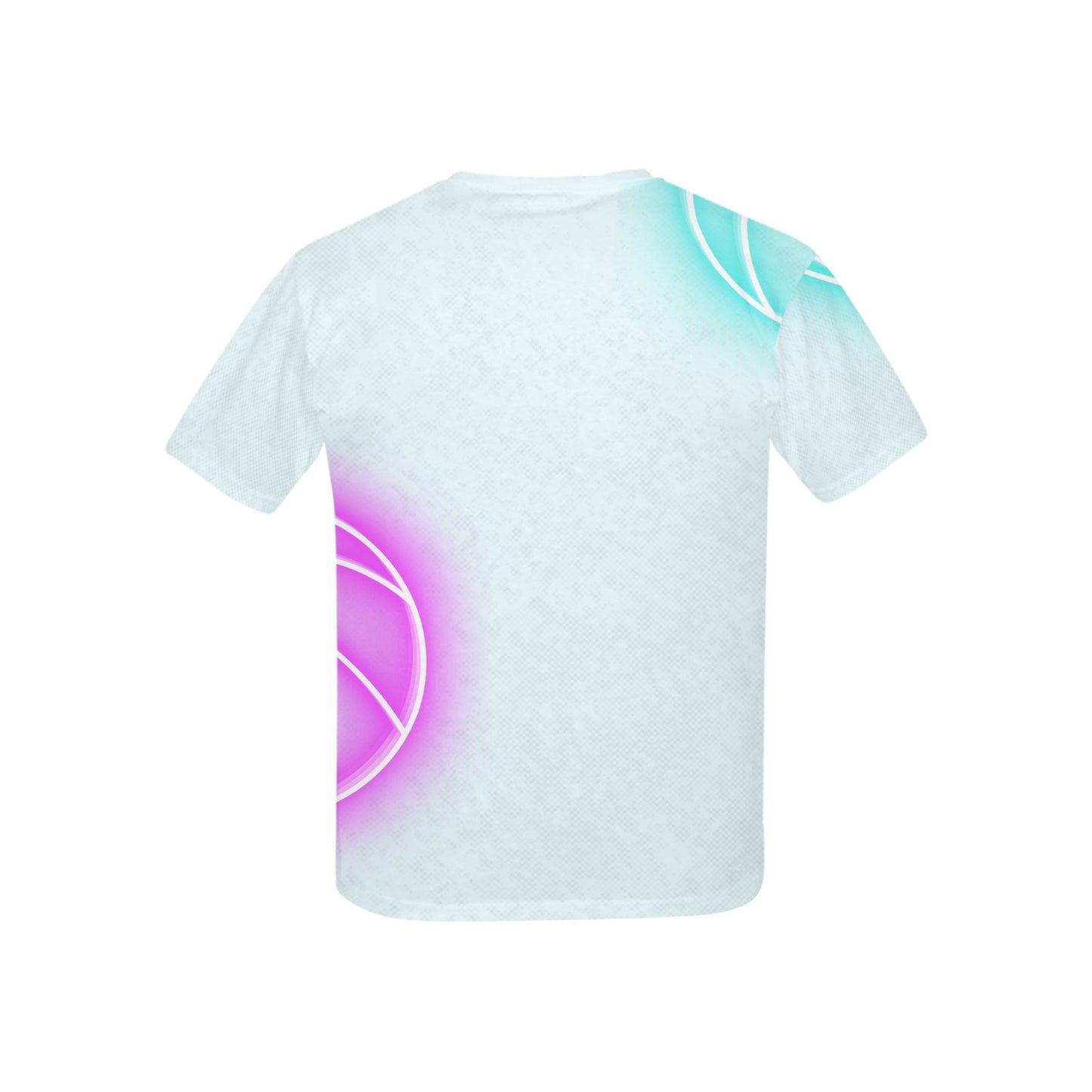 Duntalk "Glow" Youth Basketball T-shirt - Blue