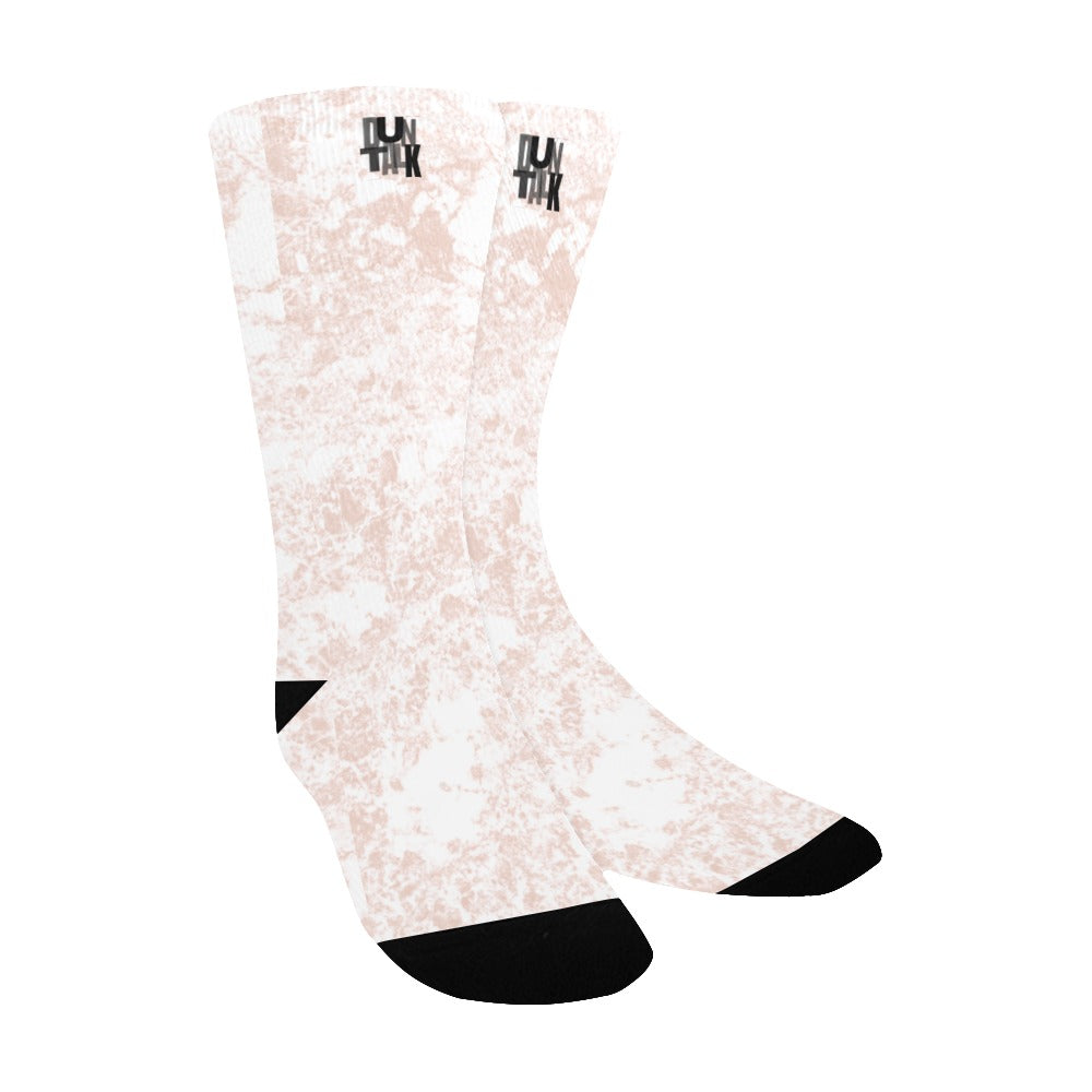 Duntalk "Like That" Kid's Basketball Socks - White