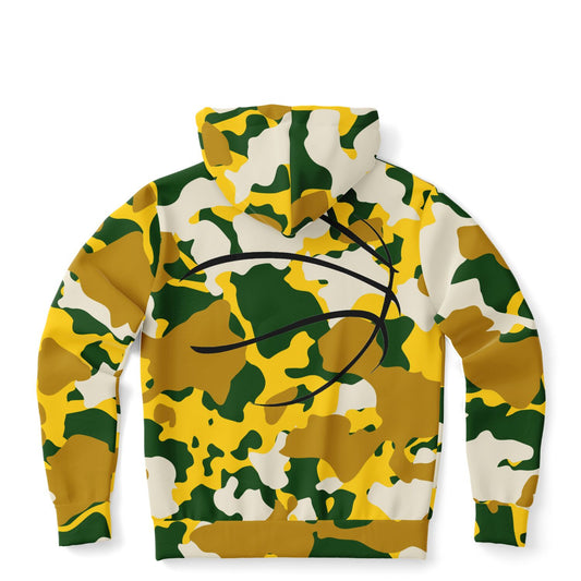 Duntalk "Bench Mob" Zip Up Hoodie Jacket - Green Subliminator