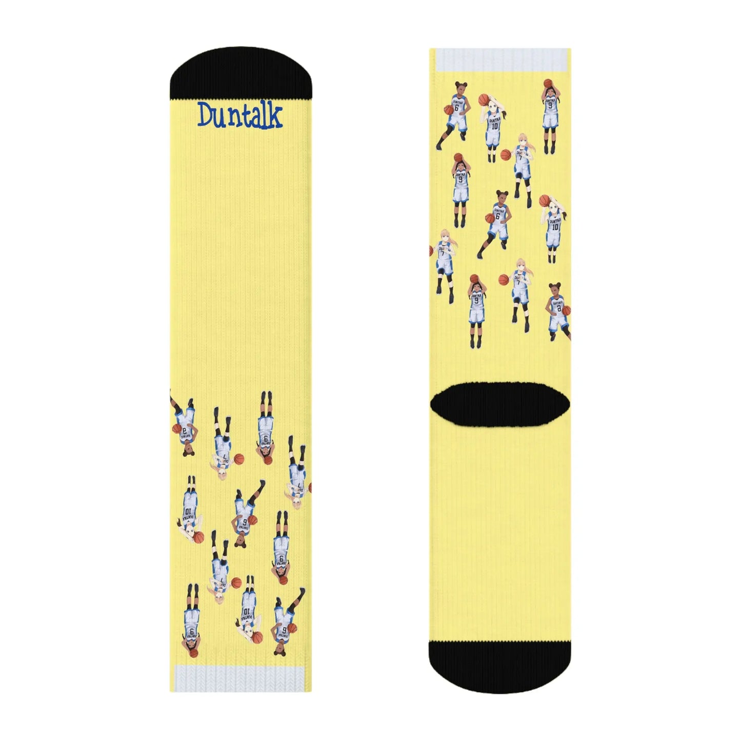 Duntalk "You Got Game" Girl's Basketball Socks