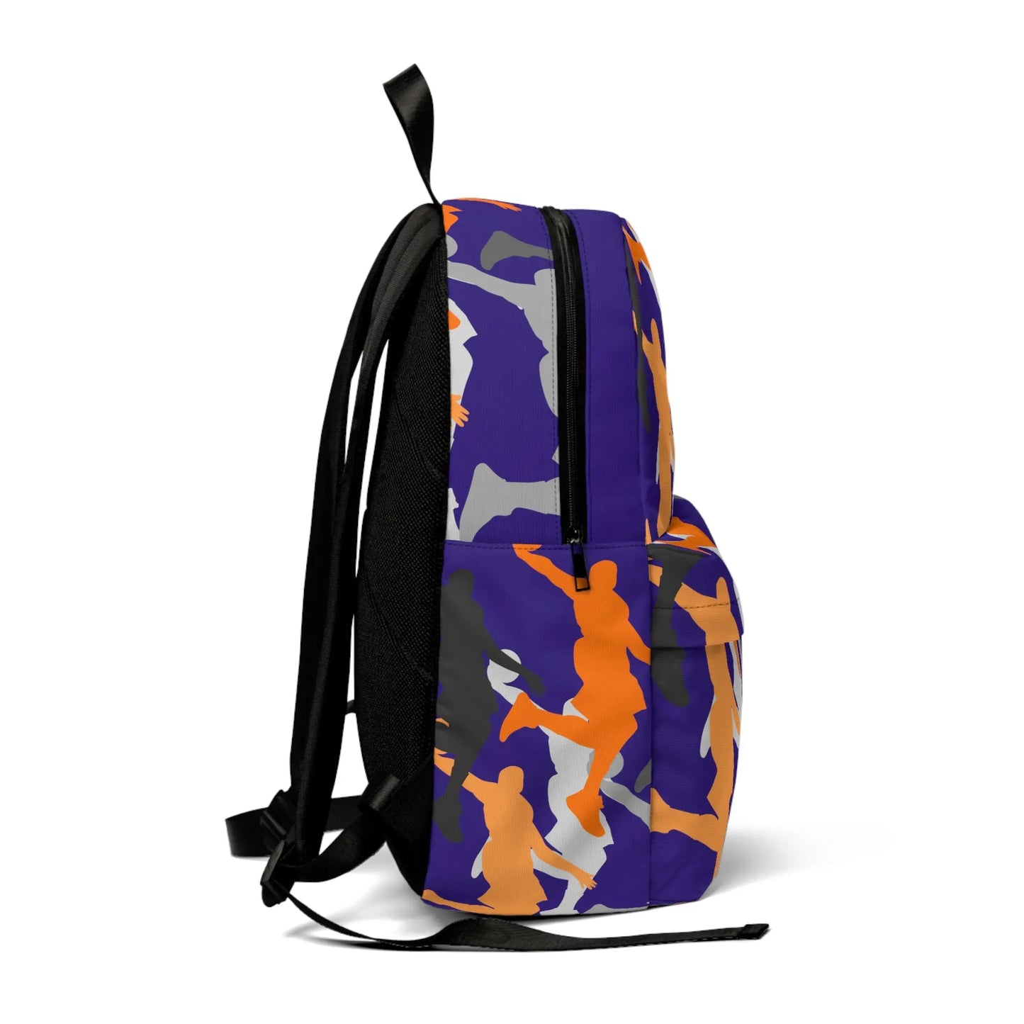 Duntalk "Head Top" Basketball Backpack - Purple Large