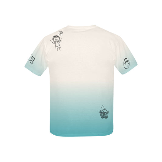 Duntalk "Doodle" Basketball Youth T-Shirt - A e-joyer