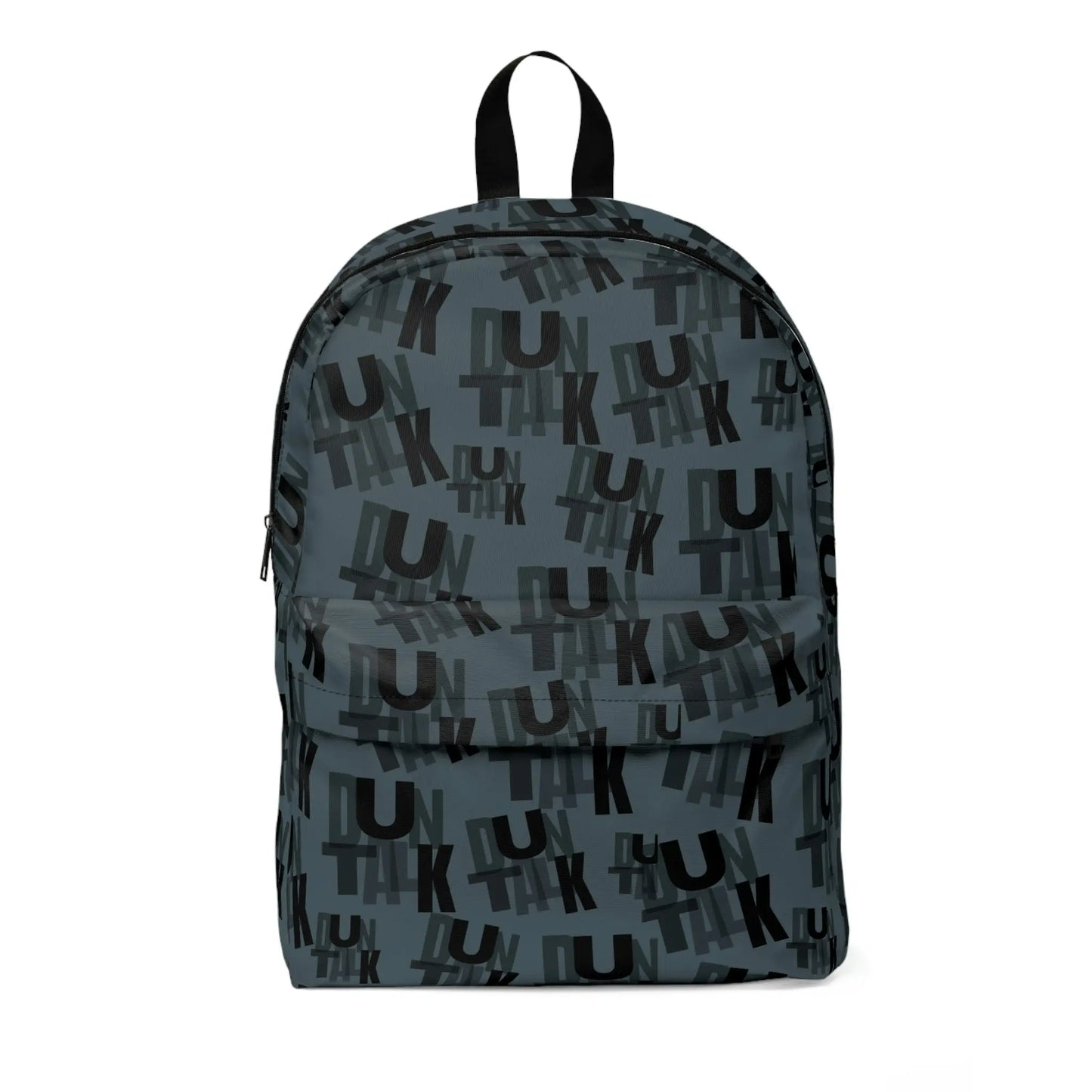 A large "Phantom" Basketball Backpack with a black basketball design by Duntalk.