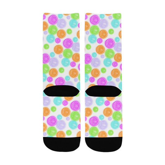 Duntalk "Glow" Youth Basketball Socks Mini e-joyer