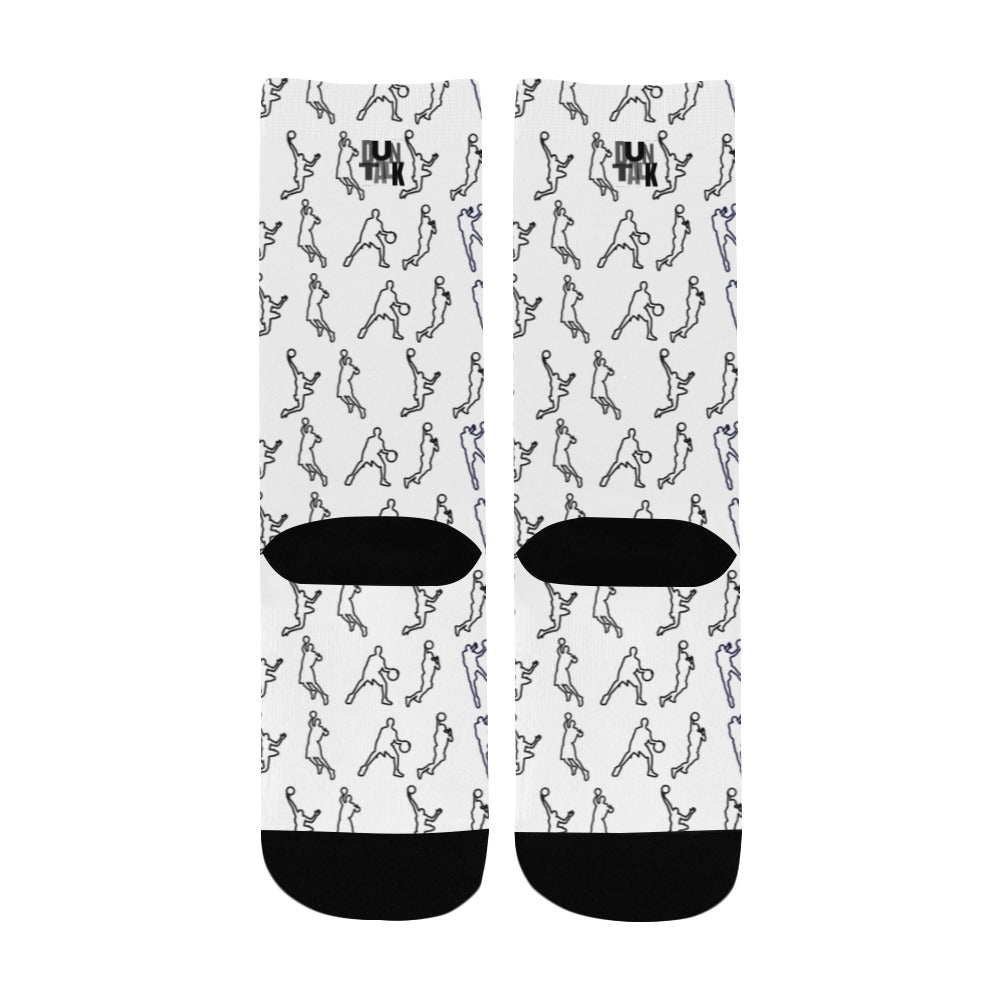 Duntalk "Leather" Kid's Basketball Socks