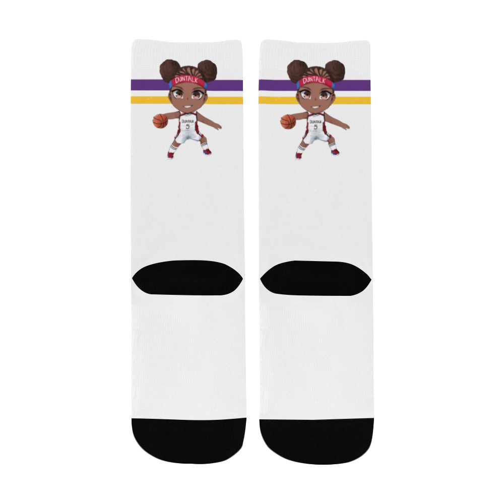 Duntalk "Squad" Kid's Basketball Socks