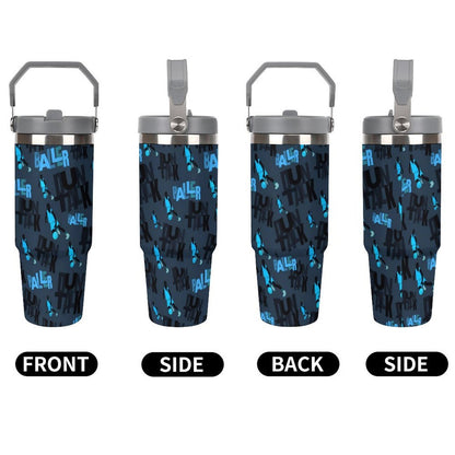 Silhouette Tumbler - Navy/Blue