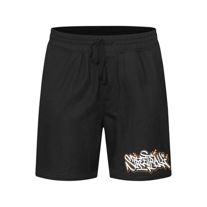 Duntalk "Streetball" Mid-Length Shorts Black