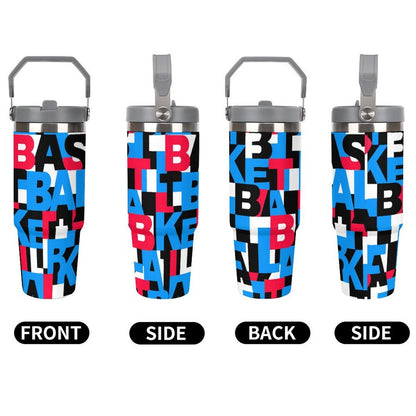 Block Party Tumbler - Red/Blue