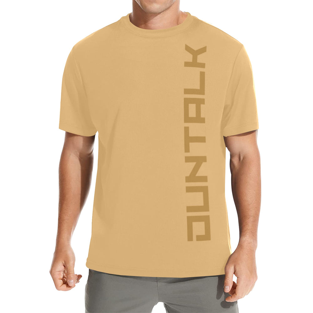 Black Top Adult T-shirt - Gold
