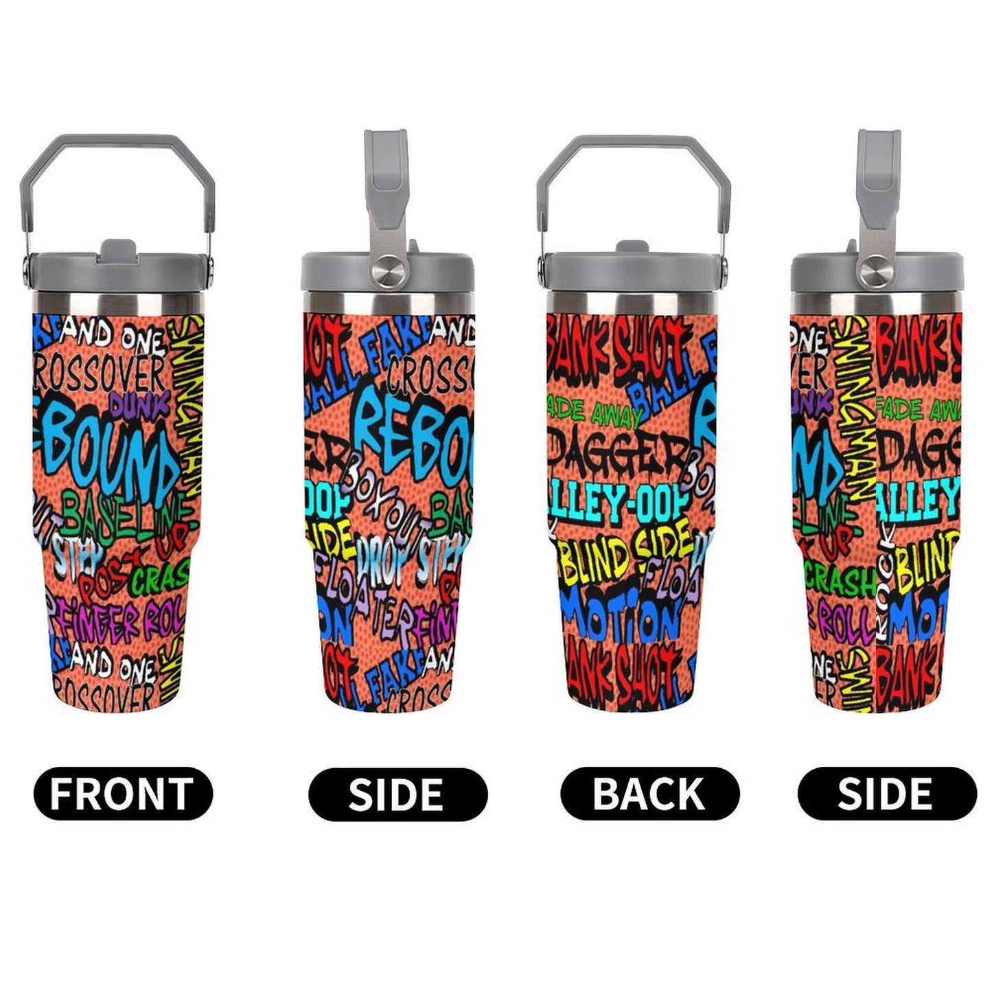 Duntalk Insulated Water Bottle - Ball All Day O