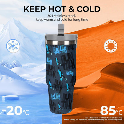 Silhouette Tumbler - Navy/Blue