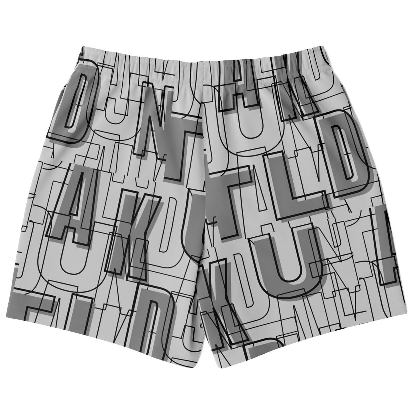 Duntalk "Court Vision" Basketball Mid Shorts - grey