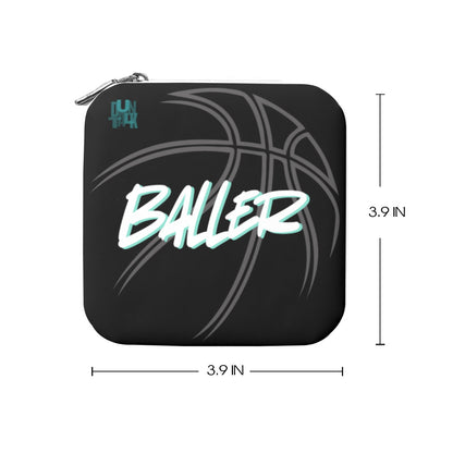 "Baller" Drip Lock Sports Travel Jewelry Box