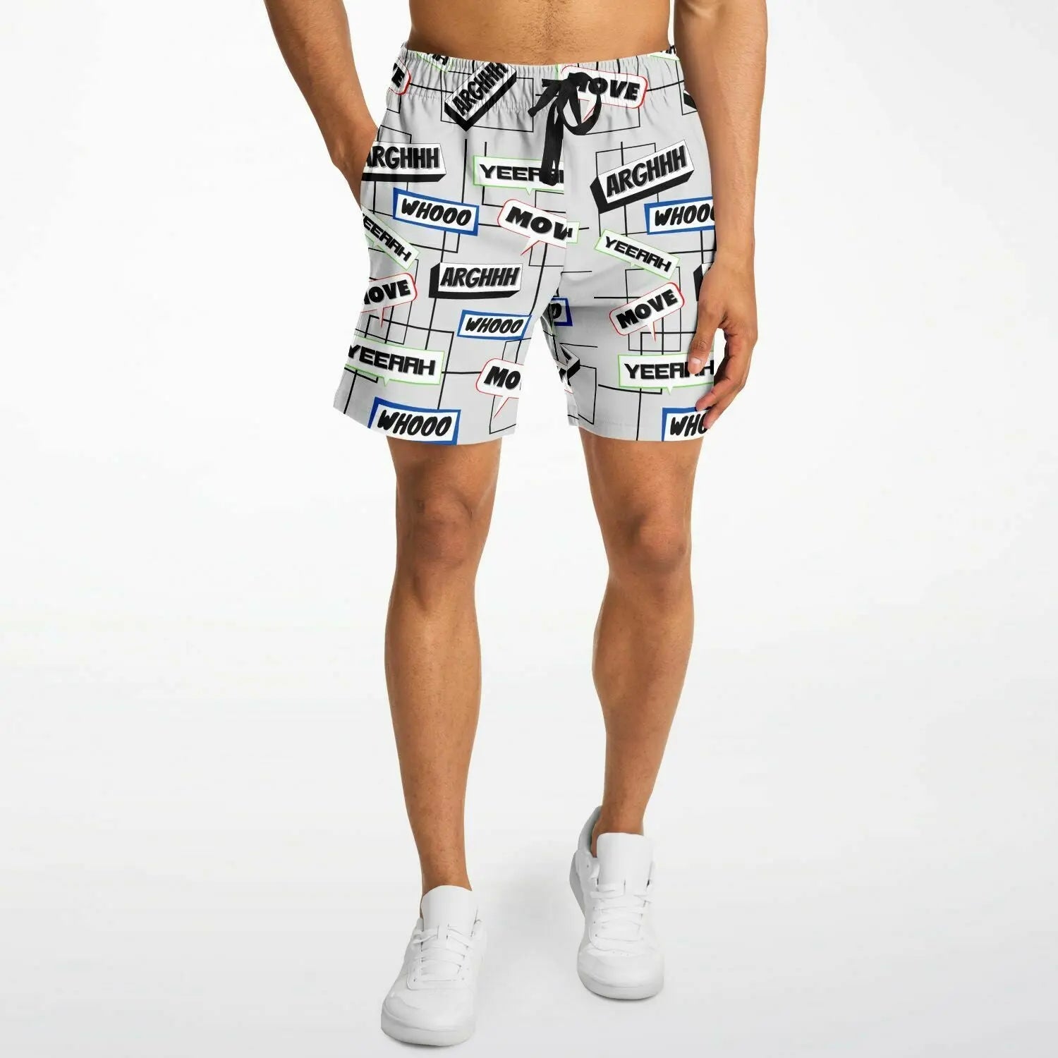 Duntalk "Arghh" Basketball Mid Shorts Subliminator