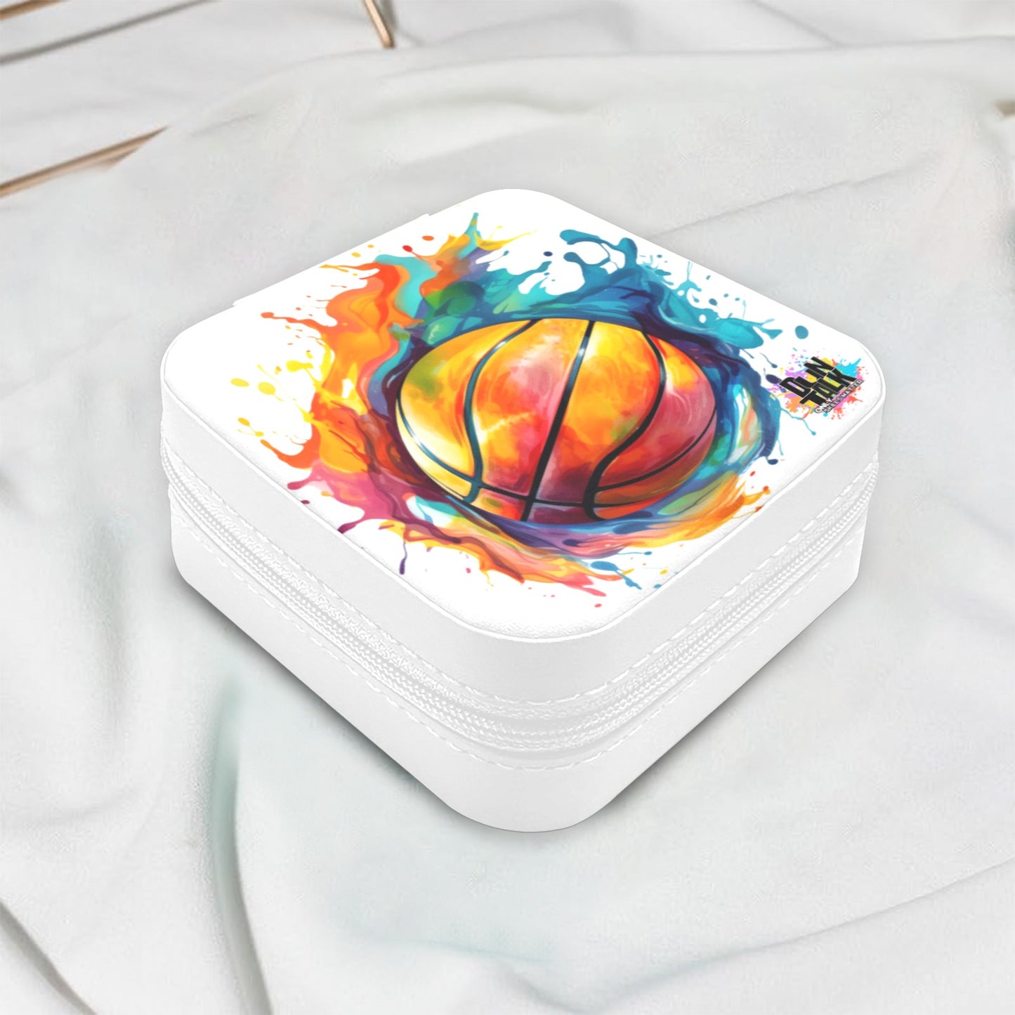 "Paint" Drip Lock Sports Travel Jewelry Box