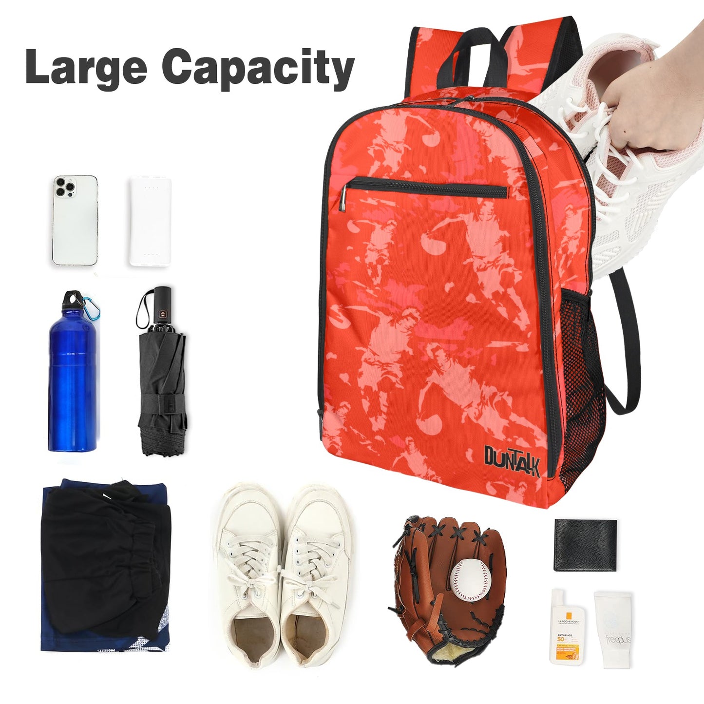 Shifted Backpack - Red Player Size