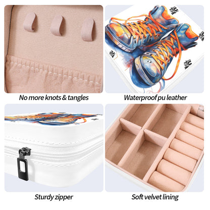 "Paint" Drip Lock Sports Travel Jewelry Box