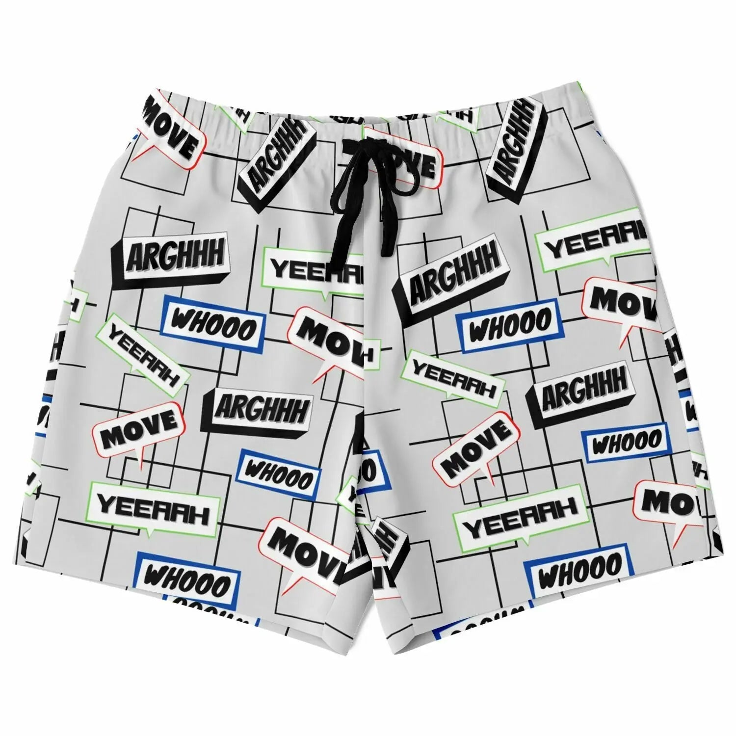 Duntalk "Arghh" Basketball Mid Shorts Subliminator