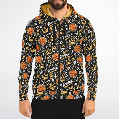 Crown Zip-Up Hoodie