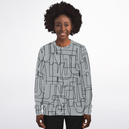 Duntalk "Gridlock" Adult Sweatshirt - Grey