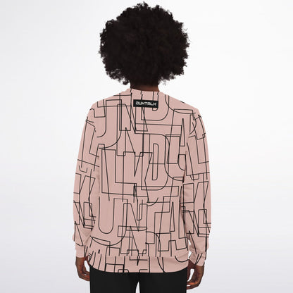 Duntalk "Gridlock" Adult Sweatshirt - Pink Subliminator