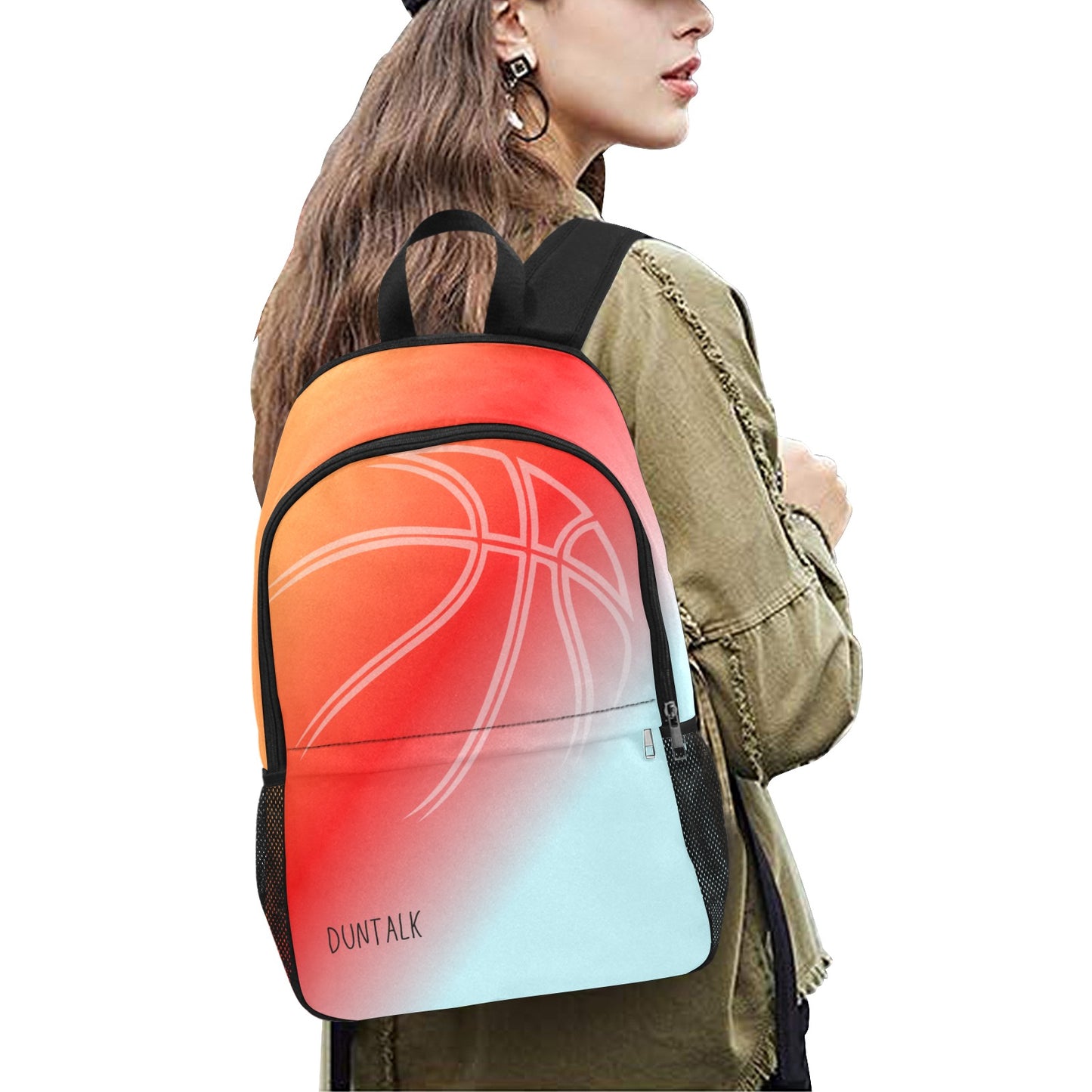 Duntalk "Blender" Basketball Backpack - Red e-joyer