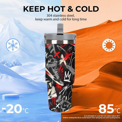 Kicks Tumbler - Black/Red