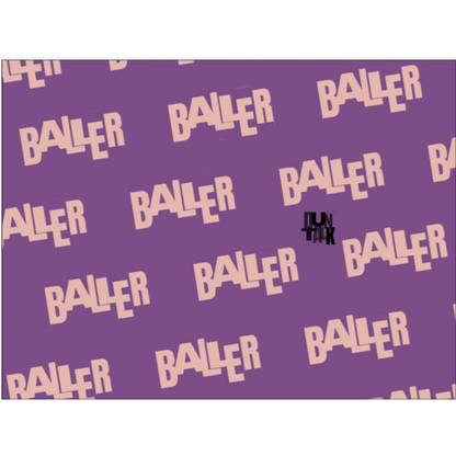 Insulated Water Bottle - Baller Purple