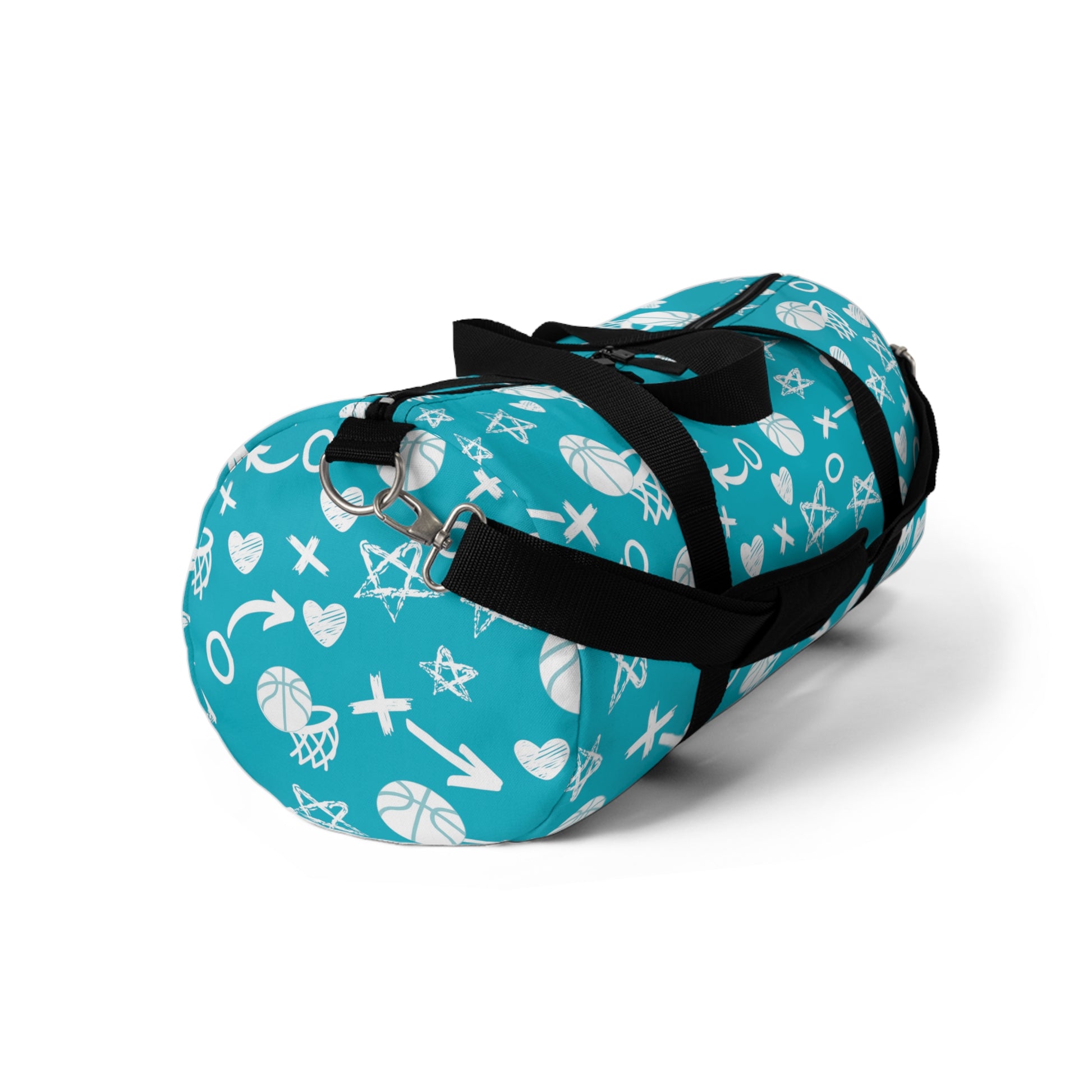 Duntalk "Da Gyal Dem" Canvas Basketball Duffle Bag Printify