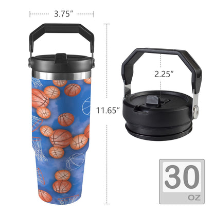 Duntalk Insulated Water Bottle - Basketball