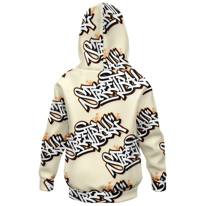 "Streetball" Youth Basketball Hoodie - Cream